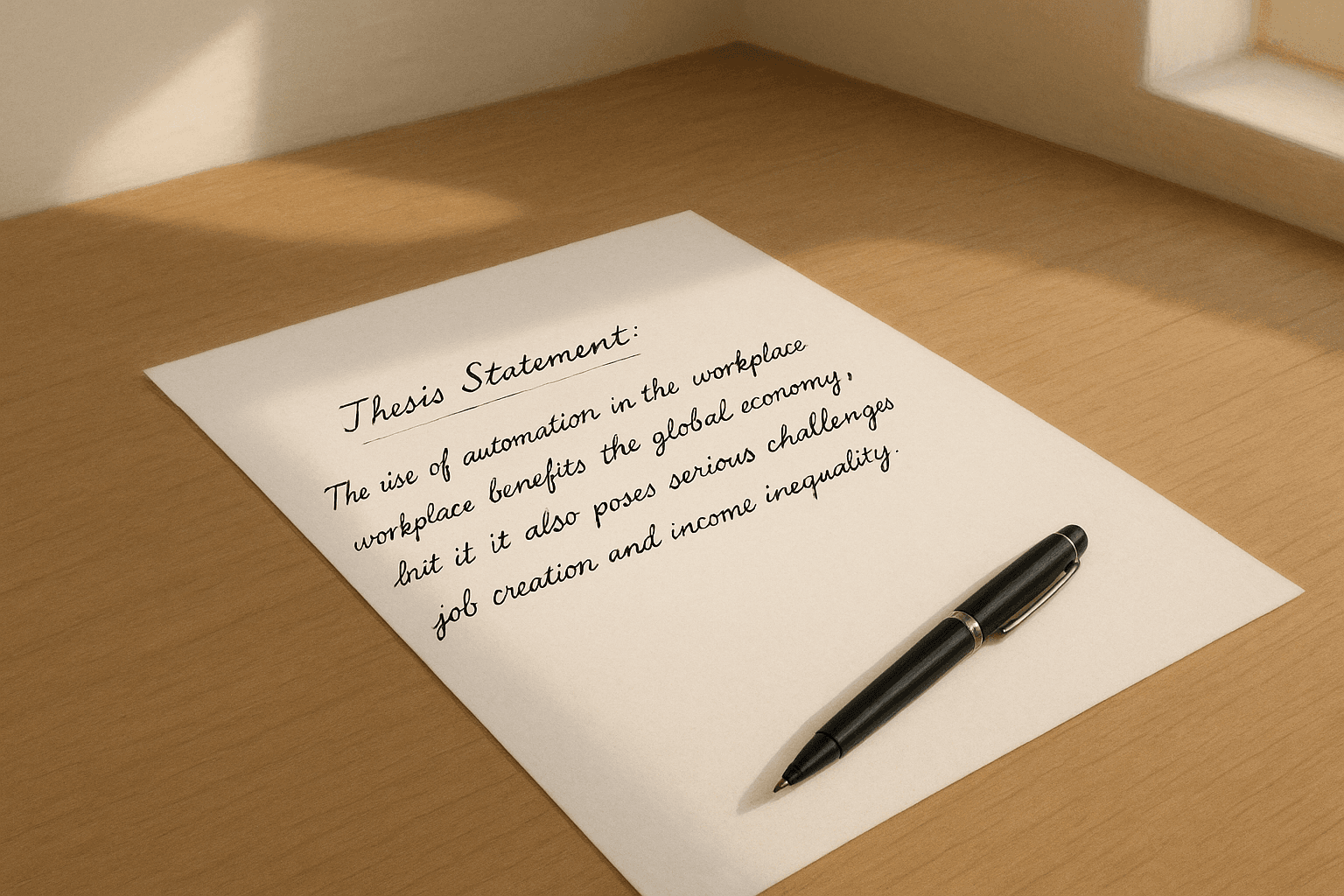 How to Write a Thesis Statement: Examples Included