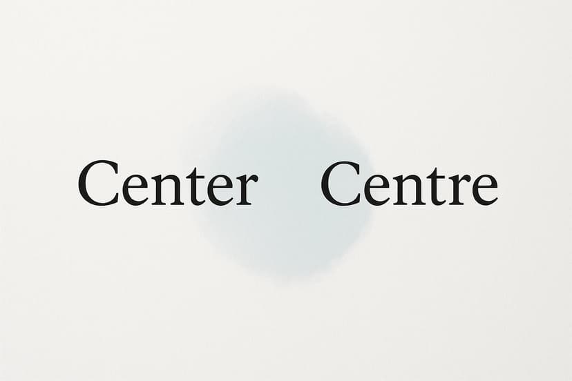 Center vs. Centre: How to Distinguish Between These Two Words