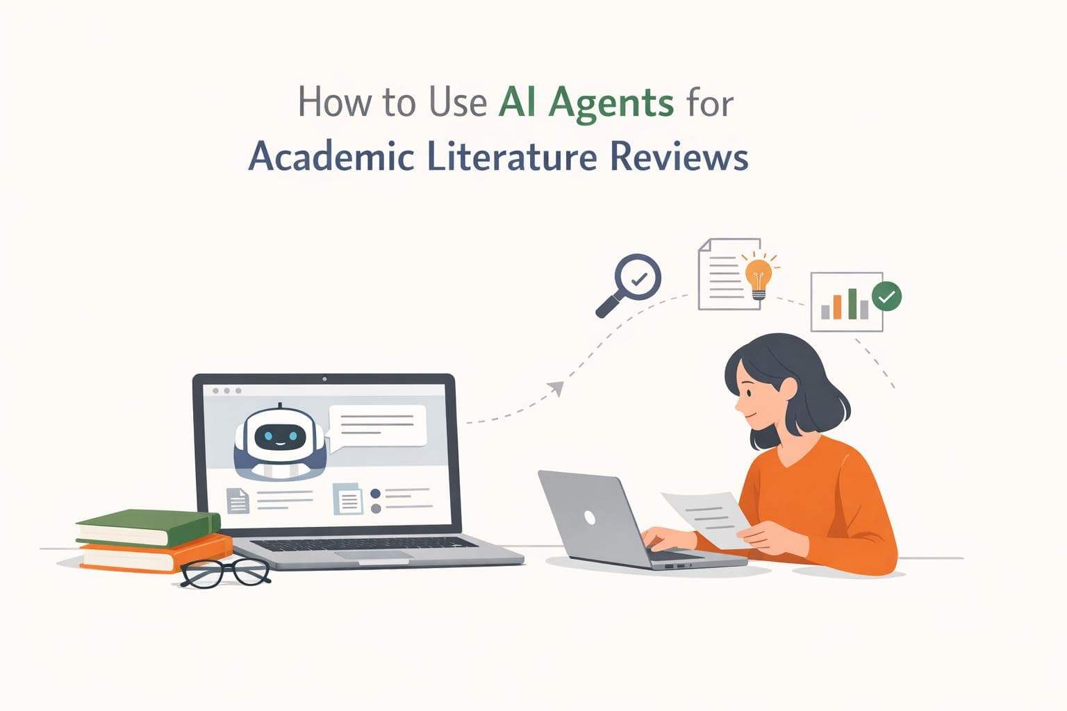 How to Use AI Agents for Academic Literature Reviews