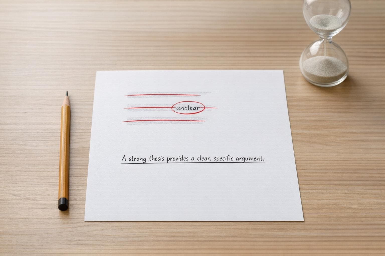 How to Fix a Weak Thesis Statement in 10 Minutes