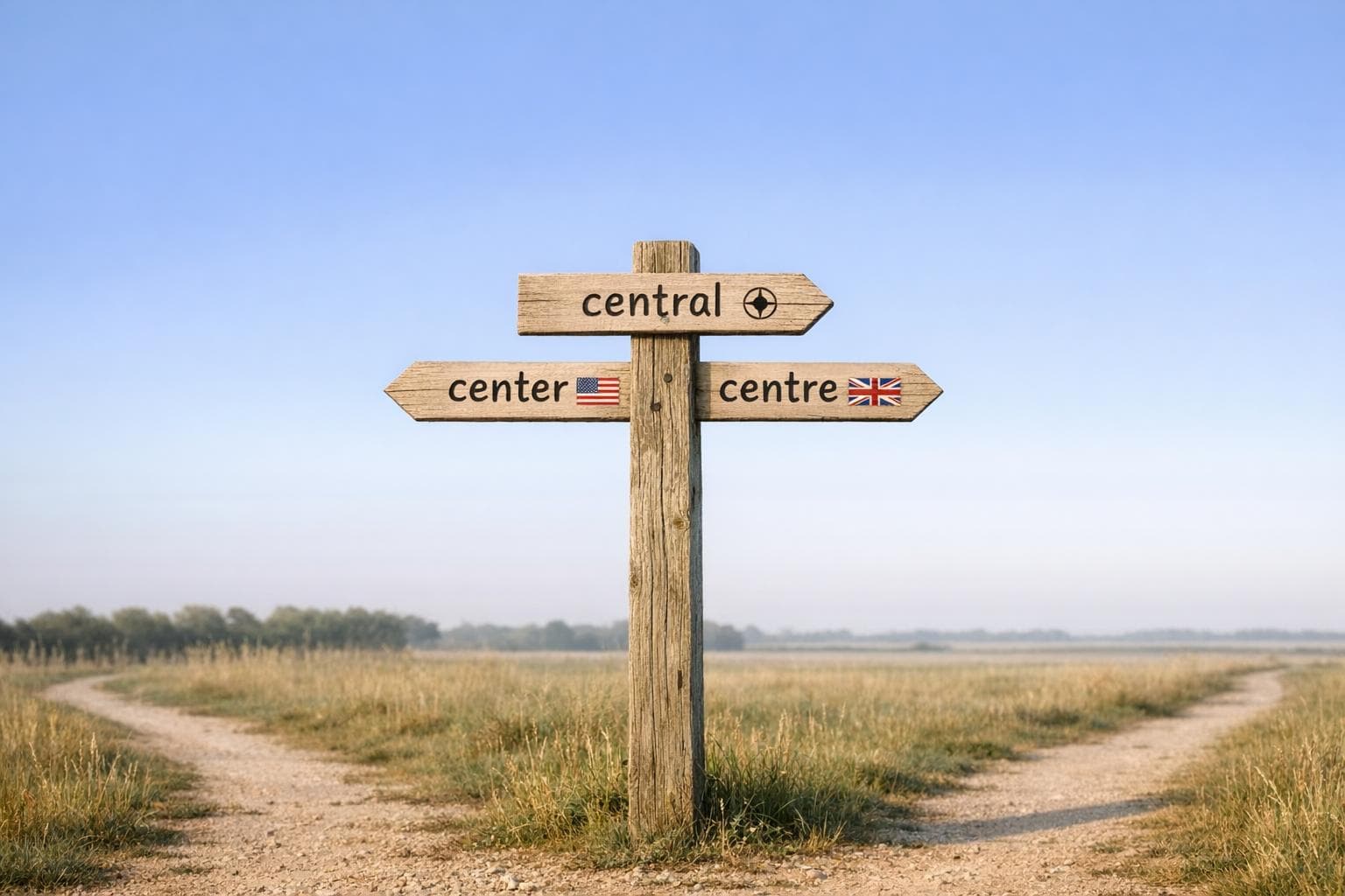 Center vs Centre vs Central: Usage Rules