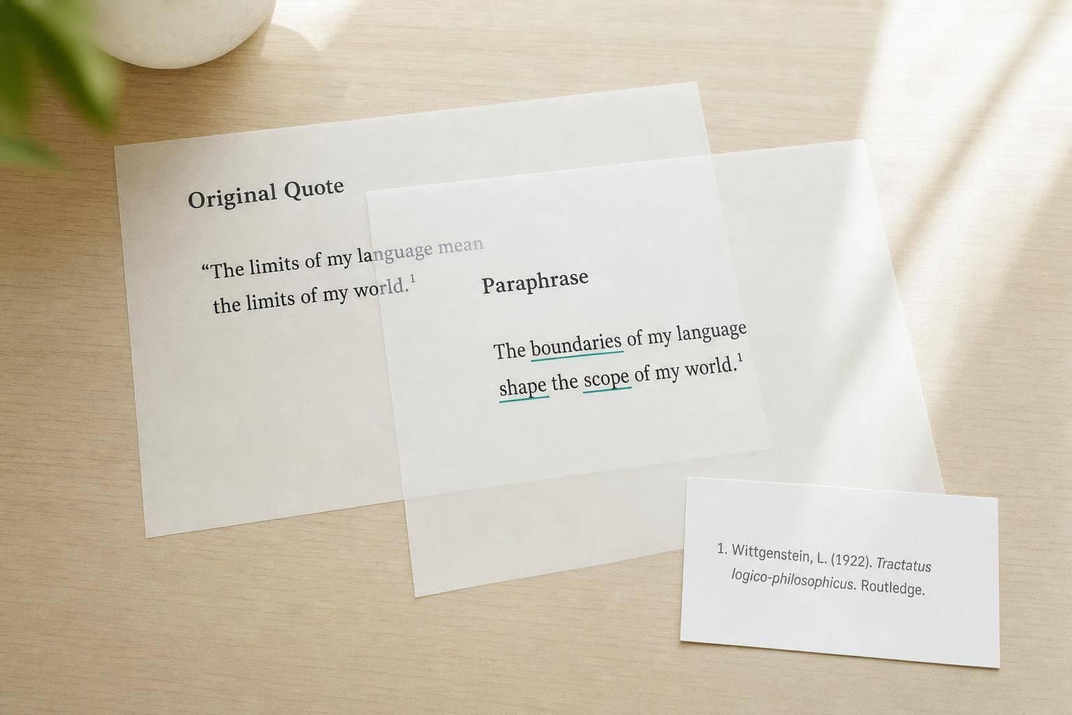 Paraphrasing Quotes: 12 Examples of Doing It Right (and Wrong)