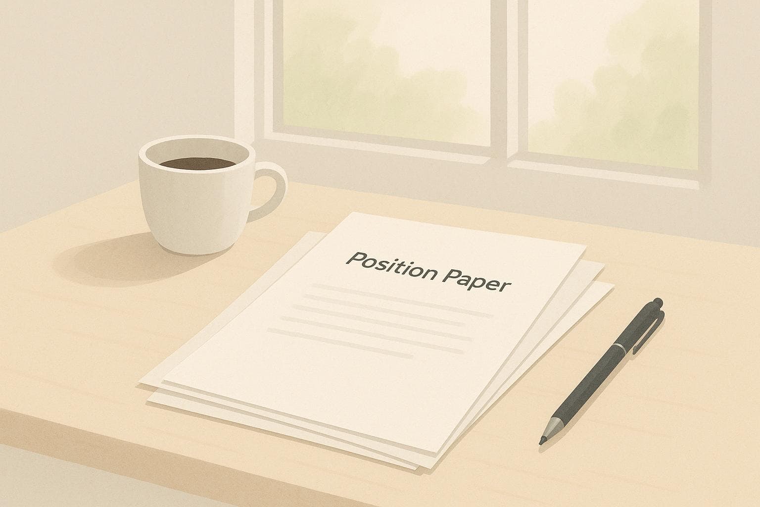Postition Paper How to Create a Position Paper: Structure, Process, and Examples
