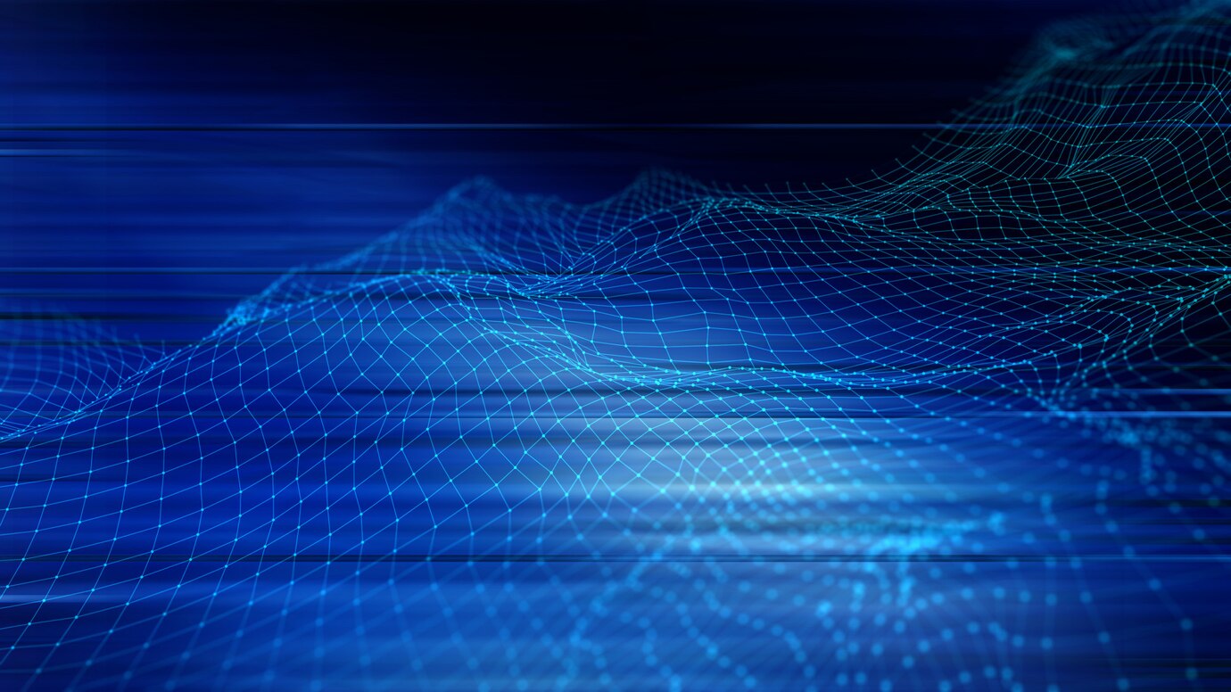 Scientific data visualization with AI analysis overlay