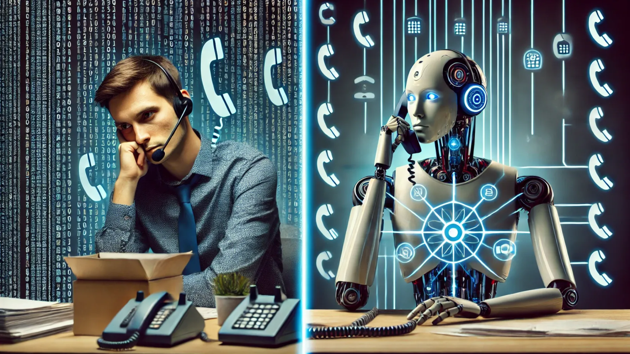 Person working with AI writing assistant on laptop