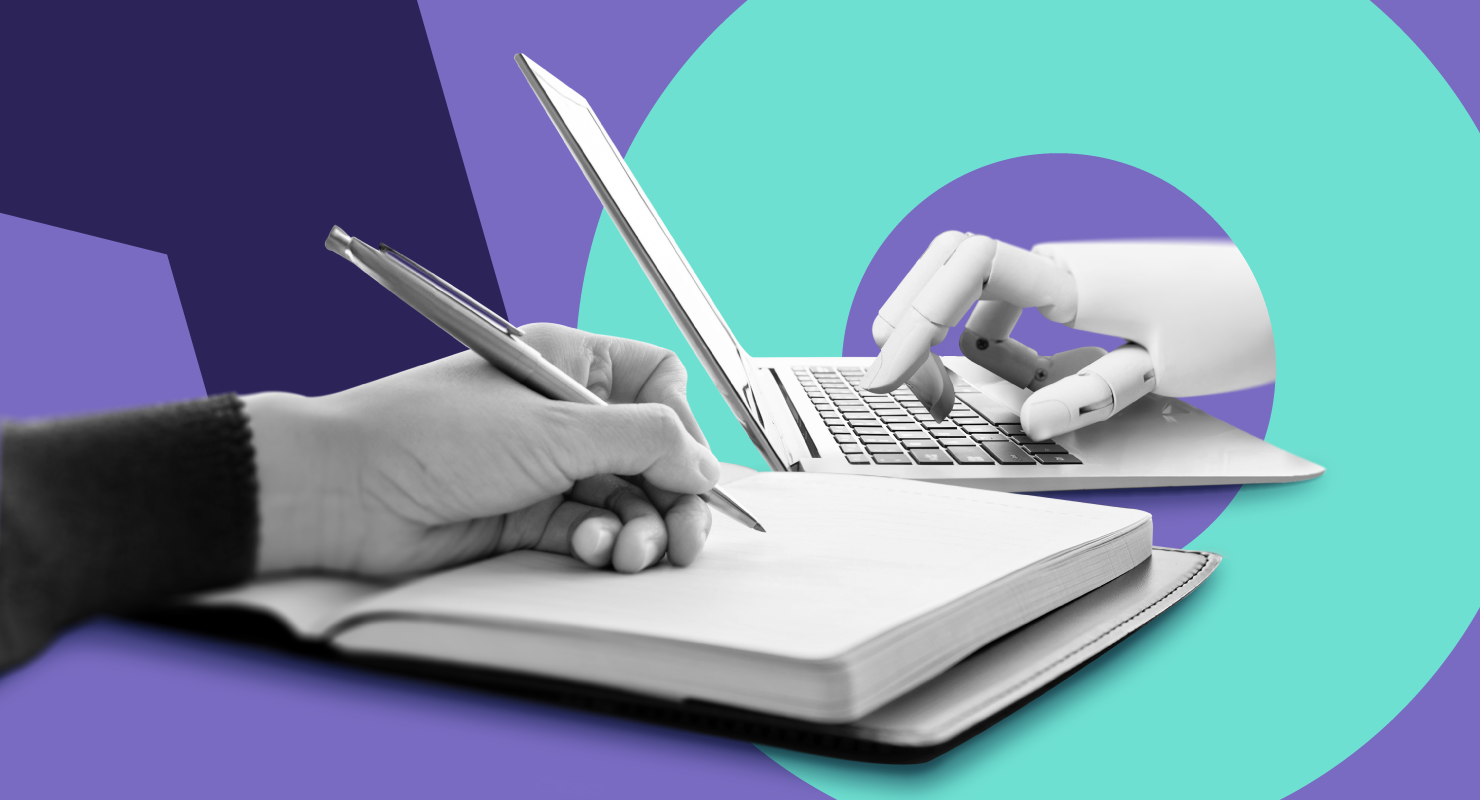 AI writing assistants comparison on screens