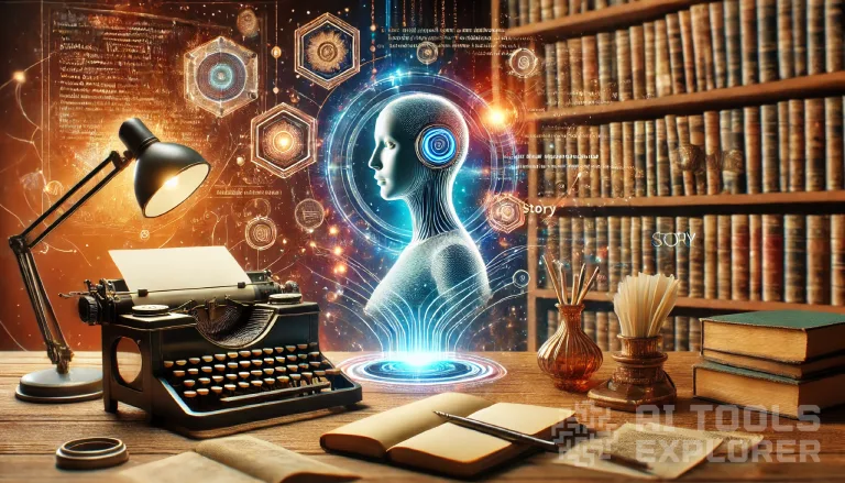Person customizing AI writing settings