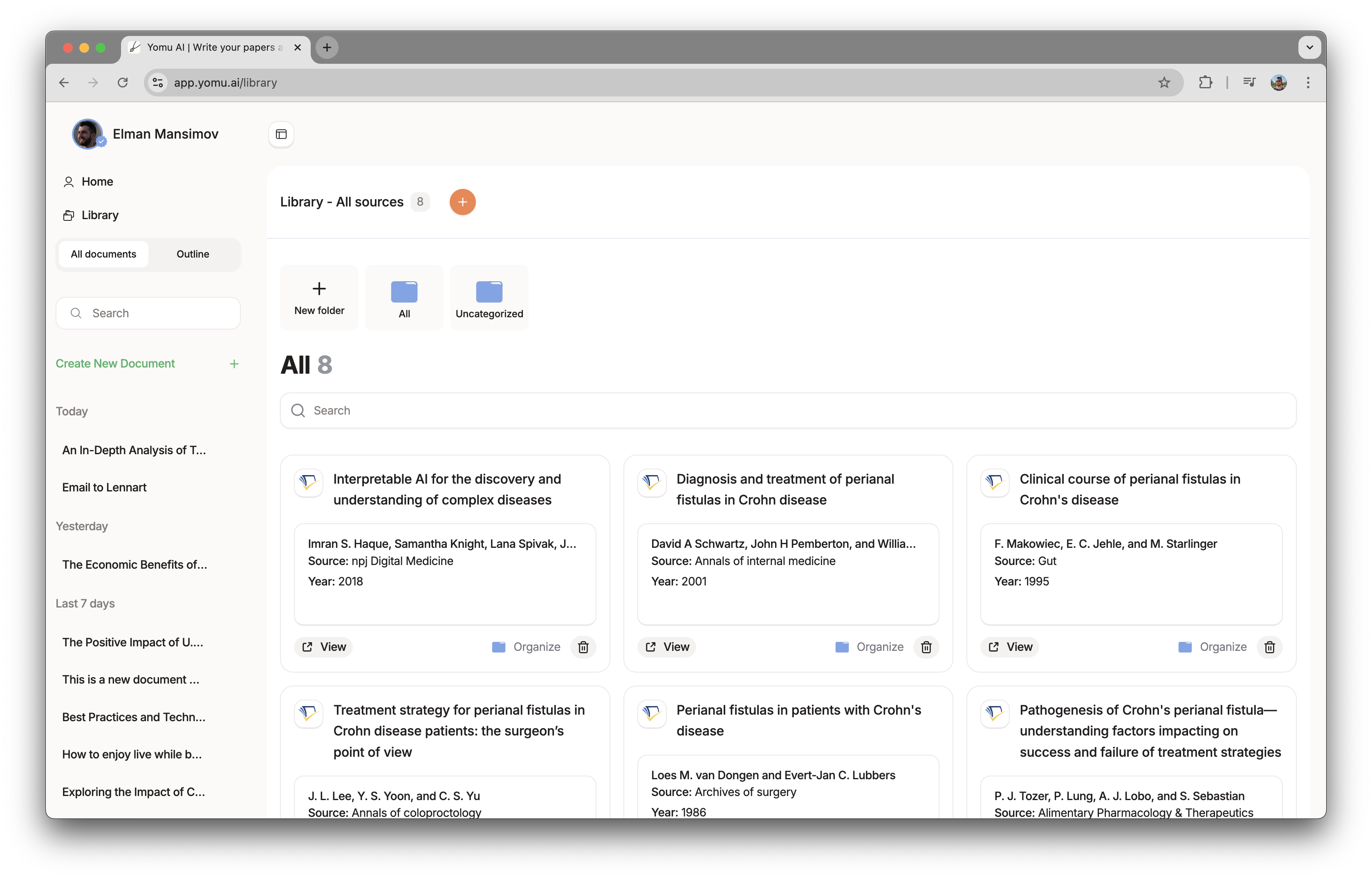 Library Interface