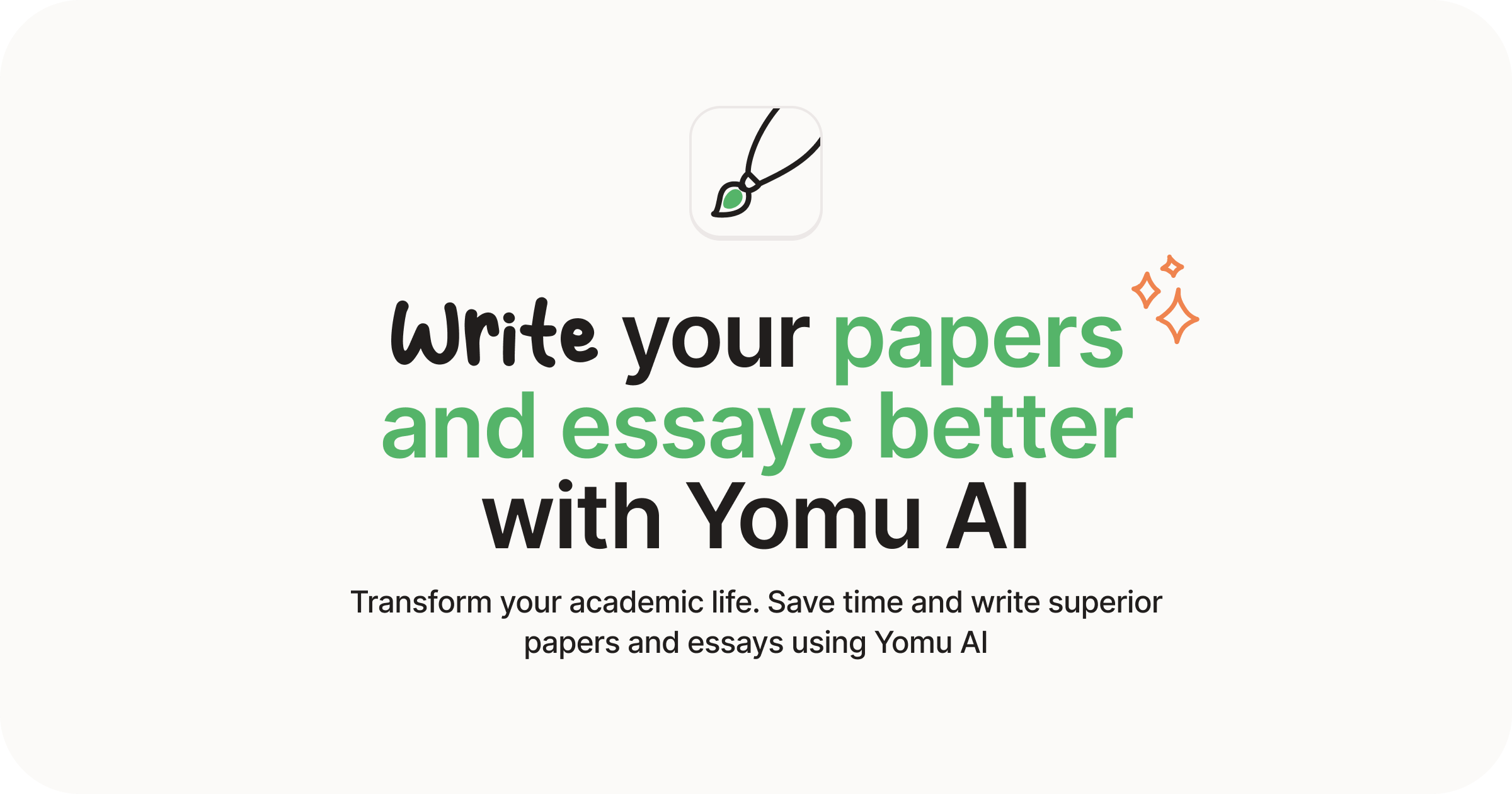 Yomu AI | Write papers and essays with AI
